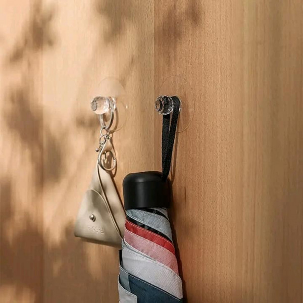 Wall Adhesived Diamond Hook( 10 Piese )