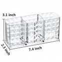 Transparent Makeup Brush Storage