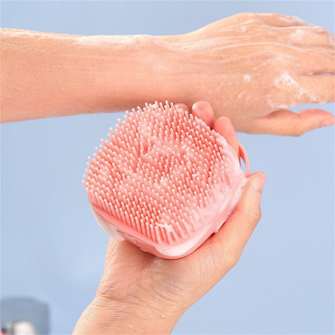 Silicone Fast Foaming Brush Cute Magic Brush Full Body Massage