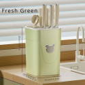 Multi-Functional Kitchen Utensil Holder with Drainage.