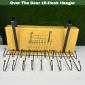 Over the door 19-hook hanger/shirt pant hanger