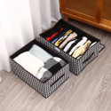 Printed Cloth Organizer Box (1Pcs)