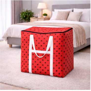 Premium Quality King Size Printed Storage & Travel Bag (1 Pcs)