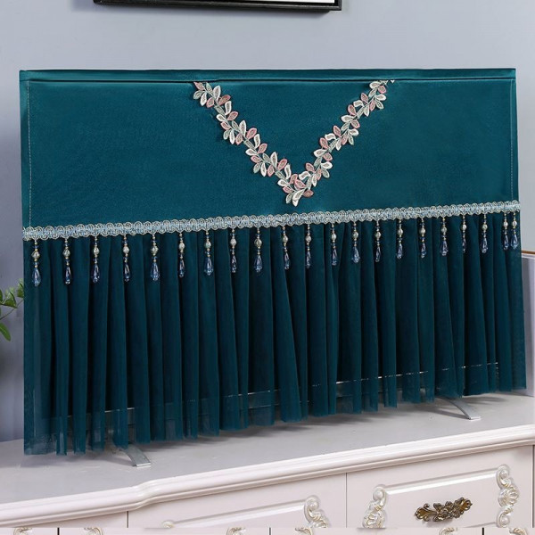 High Quality LED Tv Dust Cover Deep Blue 