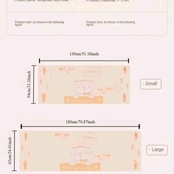 Waterproof Multifunctional refrigerator cover