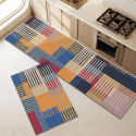 Anti-slip 3D Printed Geometric Kitchen Mat Set