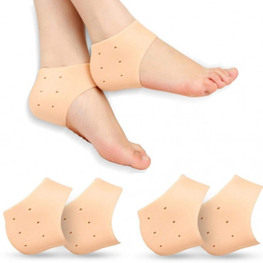Silicon Heel Socks( 2 Pair)