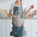 Cooking Apron With Pocket( Blue )