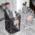 Pen Holder/Makeup Storage Holder With Bow Deco