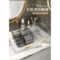 Transparent 5-Grid Storage Box