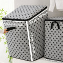 Star Printed Huge Capacity Printed Quilt Storage Bag( 2 Pcs)