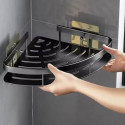 Aluminum Alloy Corner  Shape Shelf Shampoo Rack