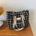 Classic Plaid Chain Shoulder Bag 