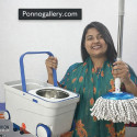 360° auto spin mop bucket home cleaning cotton mop