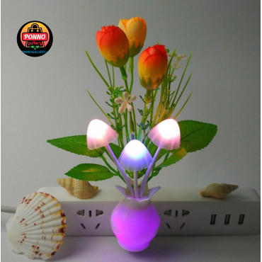 LED মাশরুম ল্যাম্প (Mushroom Night Light Lamp)( 1pcs)
