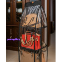 6 chamber(1 side  zipper, All side close). Bag organizer