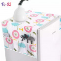 Fridge Cover | Household Refrigerator Anti-dust Cover Multifunctional