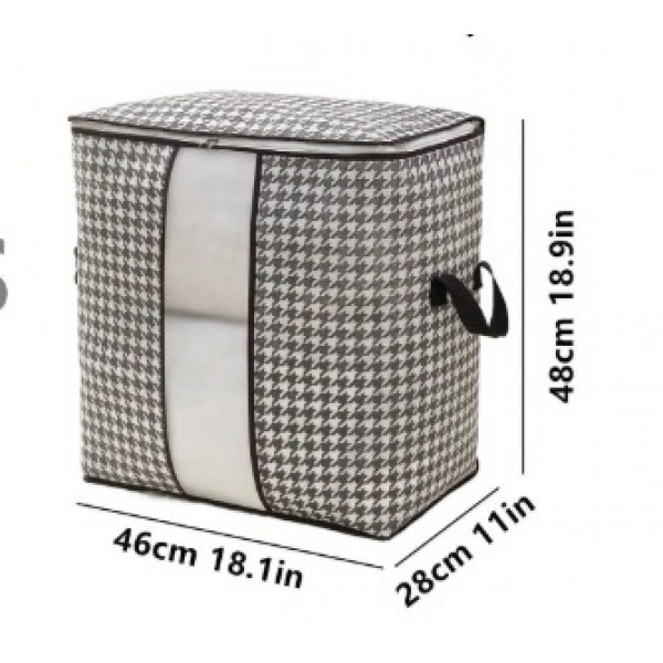 Printed Premium Quality Quilt Storage Bag(2 Pcs)