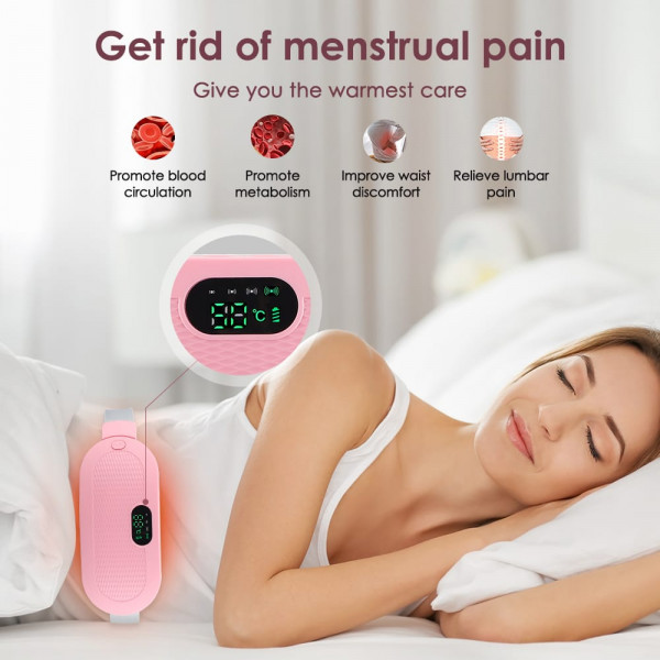 Heating pad for Period Cramps & Vibration sliming Massage belt