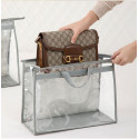 Sturdy With Wall Bags Shelf & Closet Cover Zipper For Purse Handles Organizer Handbag