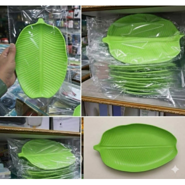 Leaf Shape Serving Plate (set of 6 Pcs)