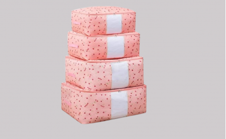 Foldable Quilt Storage Bag For Clothes, Blanket, Pillow & Other essential items.
