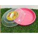 Plastic Ruti Box with Lid (1pcs)/Ruti box/plastic round shape box