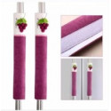1Pair Cloth Handle Cover Cloth Door Knob Cover Cotton Refrigerator Handle Gloves Antiskid Double-door Fridge Door Handle Cover