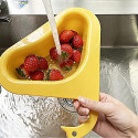 Multifunctional Drain Basket Swan Shaped Leftover Sink Strainer Sink Swan Drain Basket (2 pcs Set)