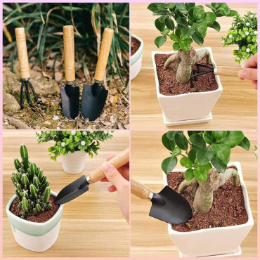 3 Piece Mini Gardening Tools Set