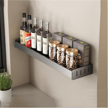 Wall Mounted Storage Shelf/ Kitchen organizer shelf/ Bathroom shelf