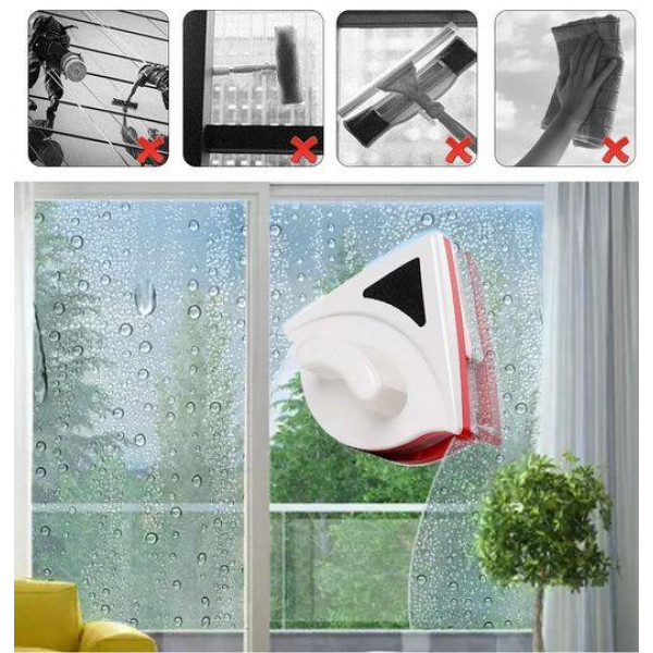 Magnetic Window glass cleaner 