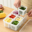 6 Grid Refrigerator Storage Box 