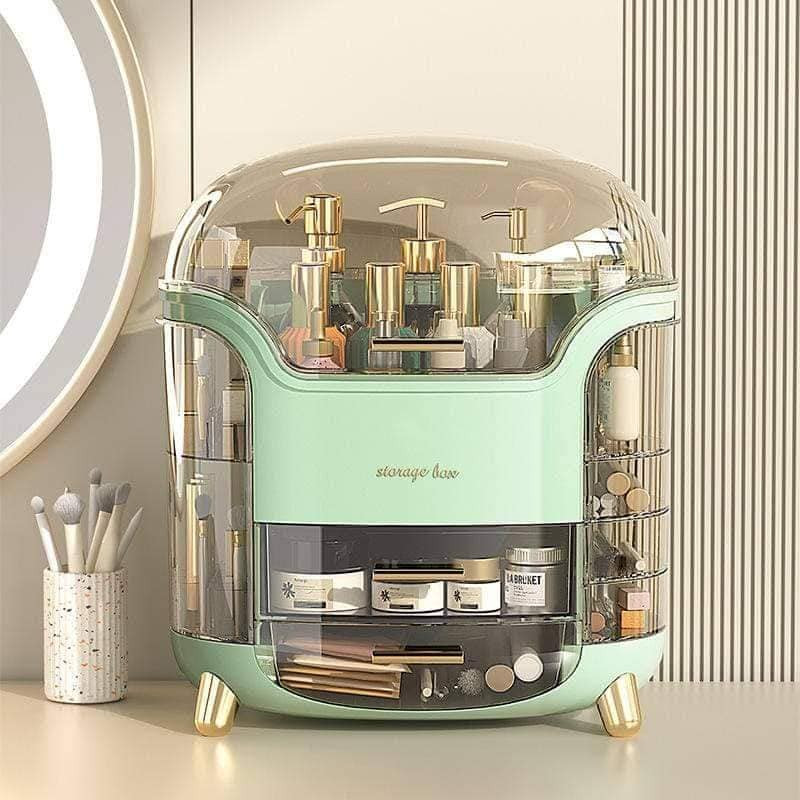 Dust & Water-Proof Large Capacity Cosmetics Storage Box