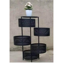 Multifunctional Rotating 5 layer Vegetable Rack
