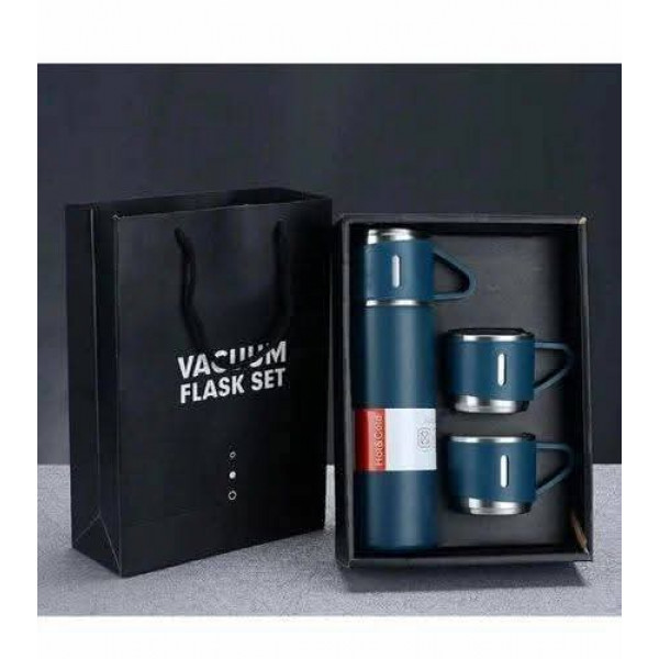 Vacuum Flask Set(Blue)
