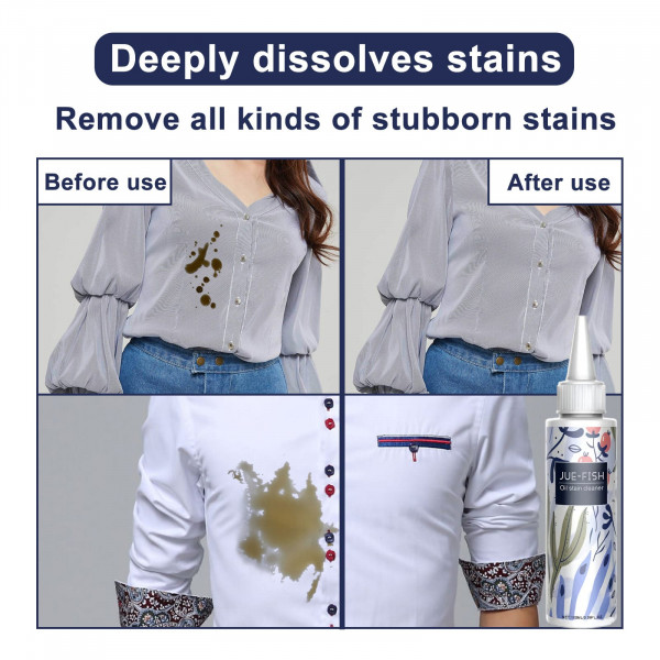 JUE-FISH OIL Stain Cleaner 