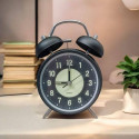 Bell Alarm Black And Pink (RADIUM) Clock (TC-207)
