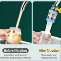 ১ পিস-6 Layers Water Filter Tap ( 360° রোটেটেবল )