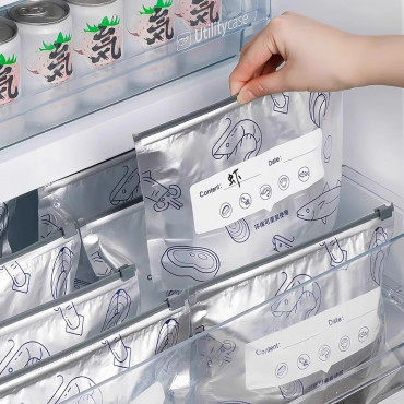 10 PCS SET Aluminum Foil Food Storage Bag