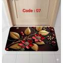 Premium 3D Print Floor Mat- Code: 7 ( সাইড দিয়ে বর্ডার সেলাই করা )