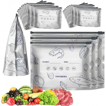 Aluminum foil zip lock bag