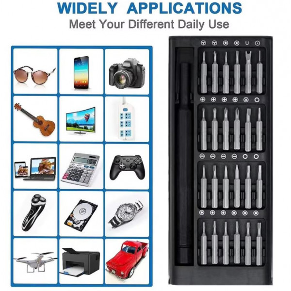 Magnetic 25-in-1 screwdriver set