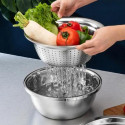 Vegetable Cutter With Drain Basket 3 In 1