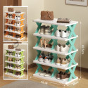 Double Sided 5 Layer Shoe Rack