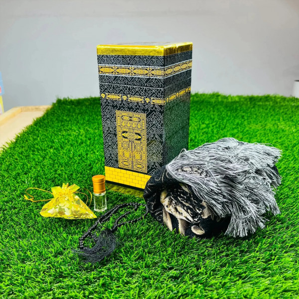 Janamaz Combo Gift Box Kaaba- জায়নামাজ কম্বো প্যাকেজ।