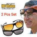 HD Night Vision Glasses 2 Set (Day & Night)