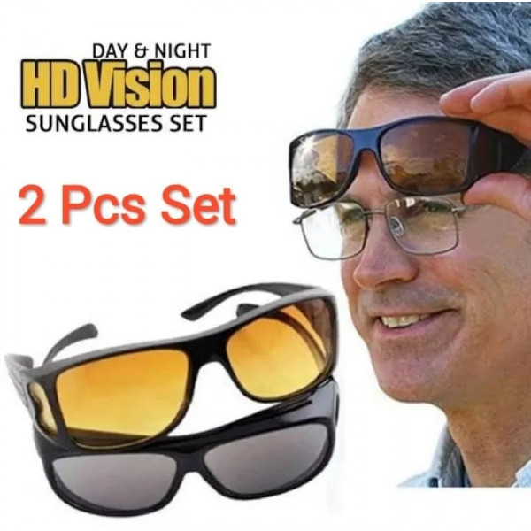 HD Night Vision Glasses 2 Set (Day & Night)