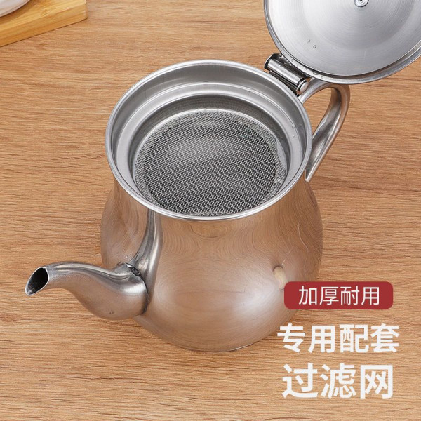 Cooking Oil Strainer Pot- রান্নার তেল ছাঁকনি পাত্র