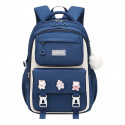 School Bag for Girls and Boys Waterproof (Blue)